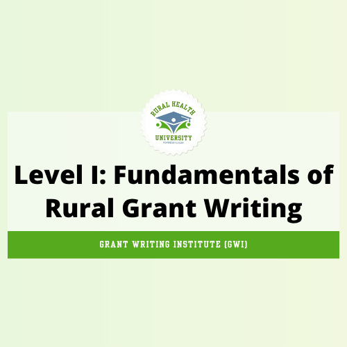 Grant Writing Institute Level I
